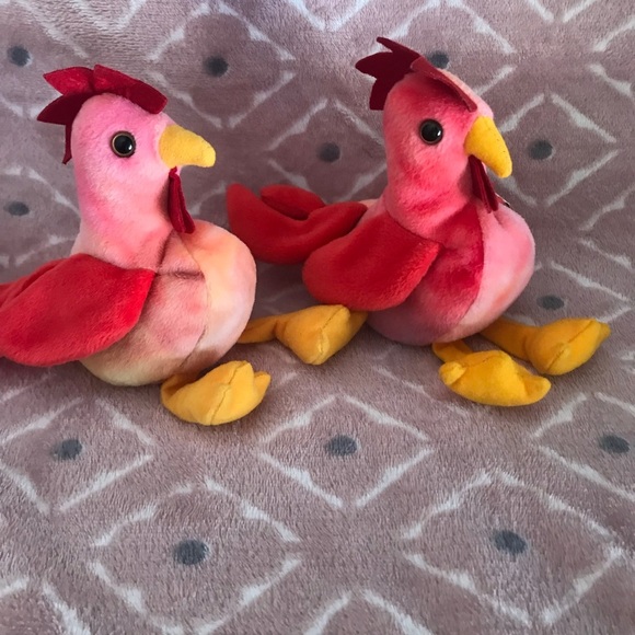 Rare 1996 Ty Beanie Struts Collector Bundle - Picture 4 of 9